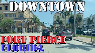 Fort Pierce - Florida - 4K Downtown Drive