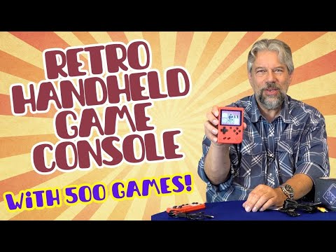 Retro Handheld Gaming Fun with the Fogud 500 Game Handheld Gaming Console - DEMO & REVIEW