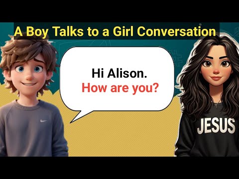 A Boy Talks to a Girl English Speaking Conversation  - Improve English Skills