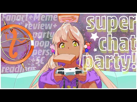 【SUPARTY!】Supachat Celebration with Fanart+Meme review!   #holoCouncil