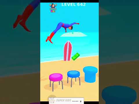 spider man vs super girl #642 ! Home Flip crazy gameplay ! marvel gams ! Jump Master Walkthrough