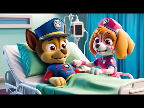 Paw Patrol Ultimate Rescue | Oh No! Spider Man Chase is SICK , Please Don't Leave Skye | Rainbow 3