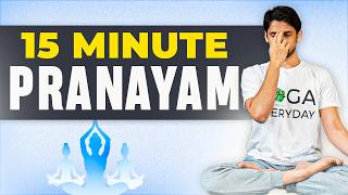 Daily Pranayama under 15-Minutes | Breathing Exercises & Yoga | Saurabh Bothra