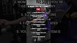 8 Signs You re Losing Fat  #fatlossadvice