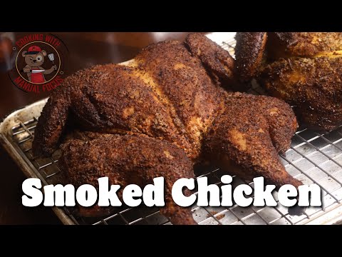 Secret to Perfect Smoked Whole Chicken with a Dry Rub Seasoning