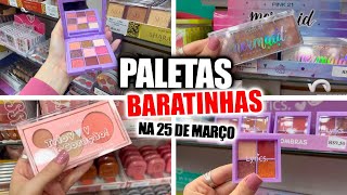 25 DE MARÇO - TOUR LOJA JM COSMÉTICOS - MAKES E ACESSÓRIOS COM DESCONTO