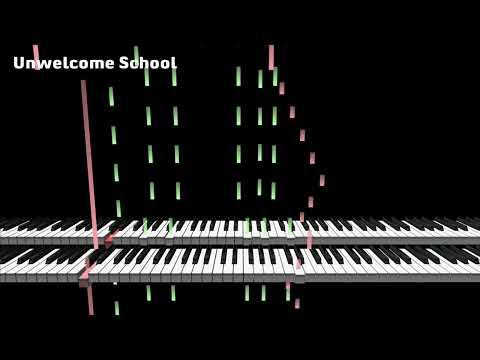 【ブルーアーカイブ】OST Vol.4「Unwelcome School」ピアノ ＆ ドラム Blue Archive BGM Piano and Drum