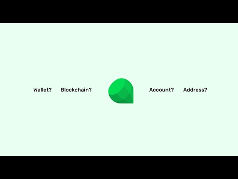 What is a Wallet, a Blockchain, an Account, and an Address in Emerald Wallet?