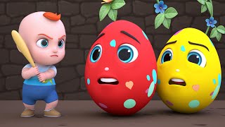 Leo Explores Colorful Surprise Eggs| Yes Yes Playground Song | Leo Kids Songs & Nursery Rhymes