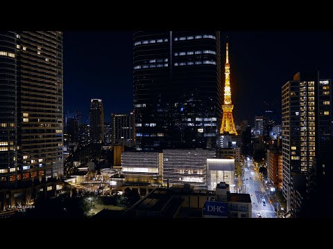 Traffic Sound around Tokyo Tower White noise for Sleeping, Working