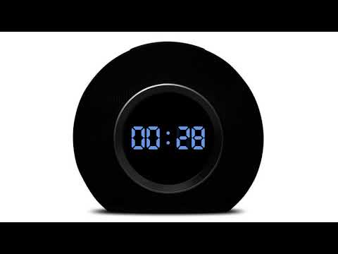 COUNTDOWN TIMER ( v 705 ) 1 min DIGITAL with sound effect 4K