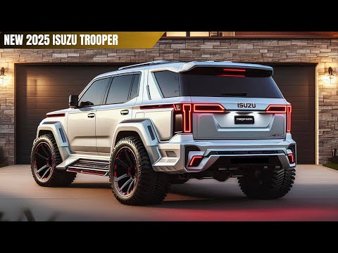 First Look! 2025 Isuzu Trooper Official Reveal - A Luxury SUV with Raw Power!