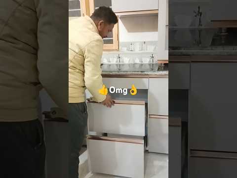 Luxury Modular Kitchen Design in 30 Seconds! 🔥✨#shorts #trending #viralshorts