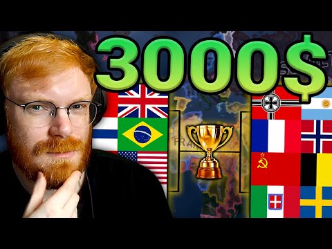 I'm making a 3000$ HOI4 Tournament! (The Draft)