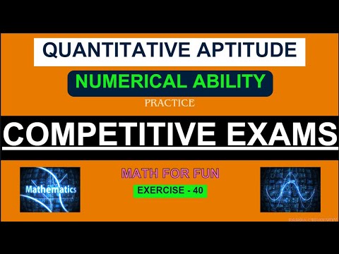 #quantitativeaptitude | #numericalability | #mathforfun | #competitions | #completetheseries | #math