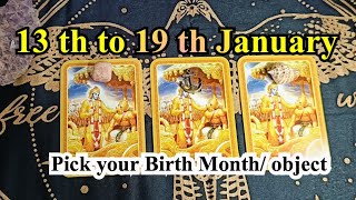 Hindi:13 th to 19 thJan2025 साप्ताहिकTarot card ReadingLove💕work💵Finances