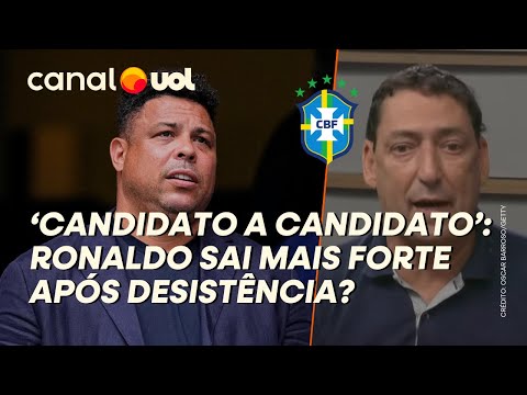 PVC: RONALDO ERA UM 'CANDIDATO A CANDIDATO' À PRESIDÊNCIA DA CBF; ENTENDA DESISTÊNCIA