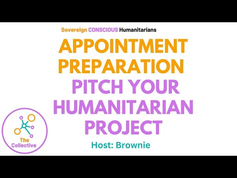 Appointment Preparation - Pitch your Humanitarian Project