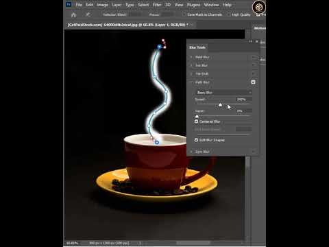 How to make steam effect in photoshop #photoshoptutorial #steam #tricks