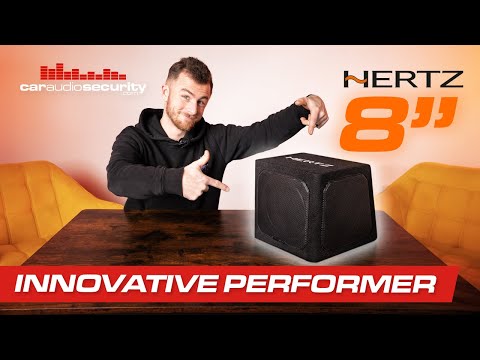 Hertz 8inch Compact Active Car Subwoofer - Dieci DBA 201 | Car Audio & Security