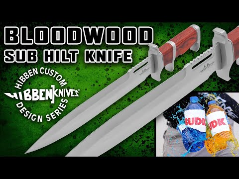 BUDK: Gil Hibben's exceptional Bloodwood Sub Hilt Knife!