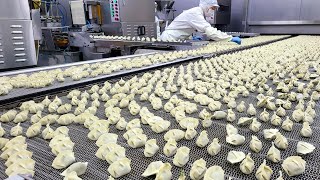 깜짝 놀라실겁니다! 연간 42만개 팔리는 만두공장의 신기한 만두 대량생산 과정│Dumpling mass production process - Korean street food