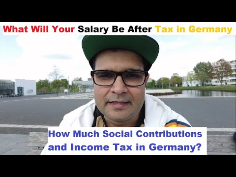 How Much Taxes and Social Contributions You pay from Your Pay Slip in Germany (URDU GUIDE)