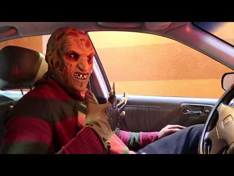 FREDDY KRUEGER DRIVE-THRU PRANK | ALLIE CAKES