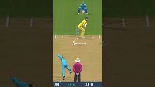 J.Bumrah Bowled to M.Wade😍|#rc22 #rc24newupdate #gaming #cricketlover #cricket #rc22cricket #short