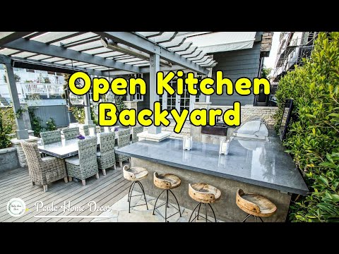 Backyard Open Kitchen Inspirations Fresh Air Feasts Open Kitchen Design For Small House