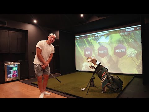 Home Golf Simulator Build | Day Trader Edition