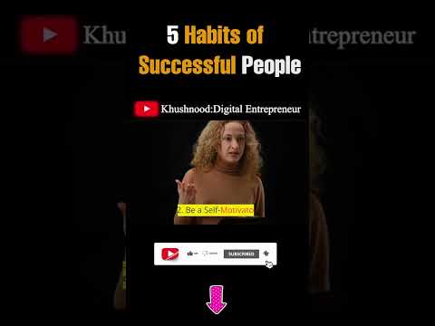 5 Habits of successful people 2023  #trending #viral #youtubeshorts