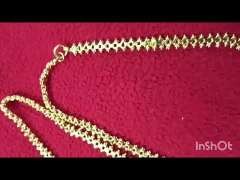 mugappu chain/ ad stone dollar+24 inches fancy chain 9488371862 #handstockjewellery #multiple