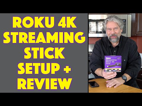 Roku Streaming Stick 4K -- HOW TO SET UP + REVIEW