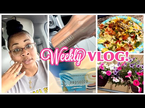 WEEKLY VLOG! Chit Chat + Picking Up Glasses + The Coldest Water Bottle + Weekly Grocery Haul