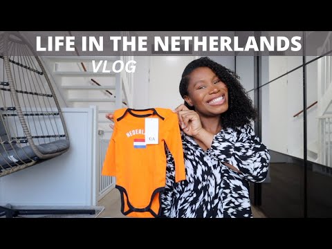 Life in the Netherlands vlog: Last week of pregnancy, affordable baby clothing, Hospital Bag ....