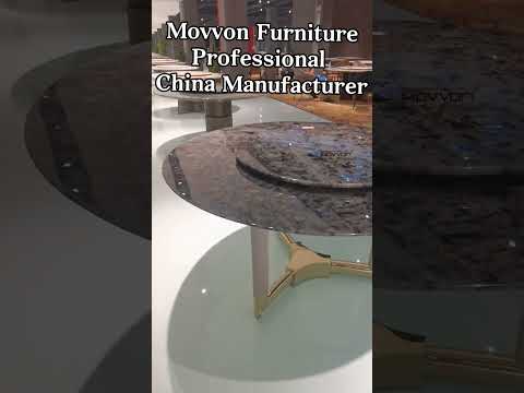 Elegant ：Experience the Magic of Supercrystalline Stone Table! #furniture