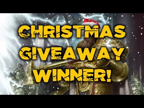 CHRISTMAS GIVEAWAY WINNER ANNOUNCEMENT!!!