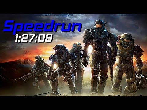 Halo Reach Legendary Speedrun in 1:27:08 | 2 Player COOP with Dyse