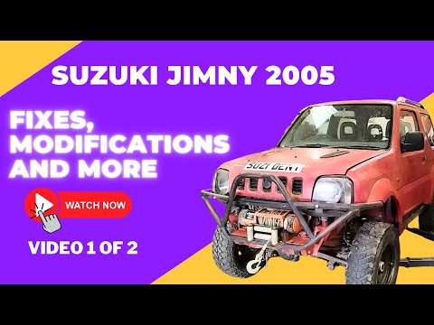 Suzuki Jimny 2005 - (6-inch lift, reinforced chassis, and NEW ENGINE!)