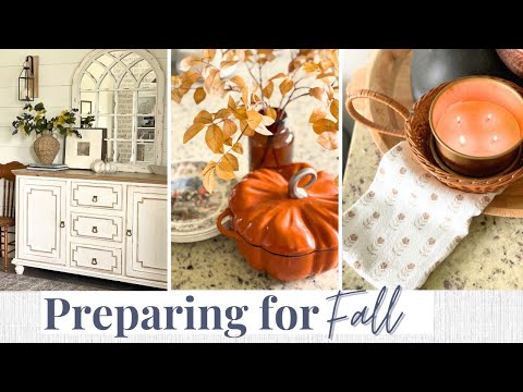 DECORATE WITH ME | EARLY FALL DECORATING TIPS | Jessica Giffin