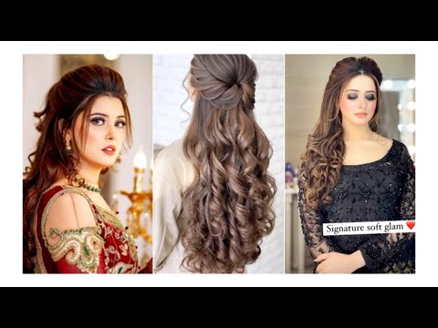 Simple party hairstyle new easy hairstyle for girl new hairstyle  2023