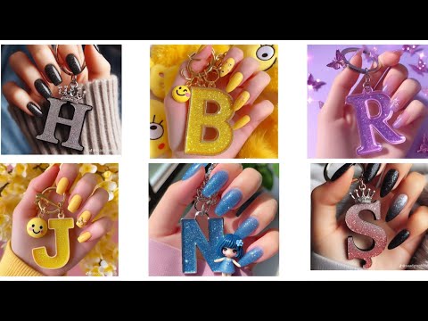 cute and beautifull keychains name dpz💖💕✨🌼NAME DP😍cute alphabets names