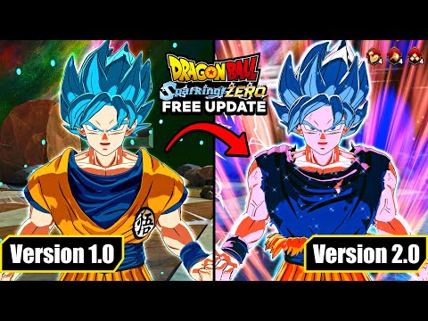 DRAGON BALL: Sparking! ZERO (Version 2.0) – New SSGSS Goku Free Update & Buffs!