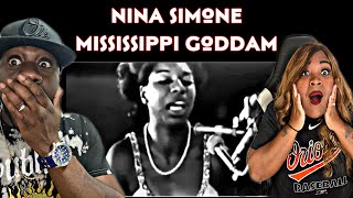 OMG THIS SCARED US!!!!  NINA SIMONE - MISSISSIPPI GODDAM (REACTION)