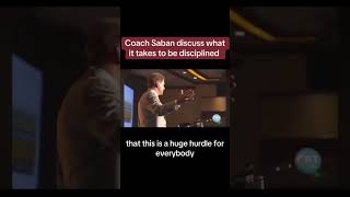 Nick Saban on Discipline #NickSaban #DisciplineEqualsFreedom #StayCommitted #ChasingGreatness