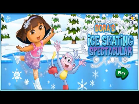 Gameplay Flash Dora's Ice Skating Spectacular #doragamers #learning #doratheexplorer #dora #gamekids