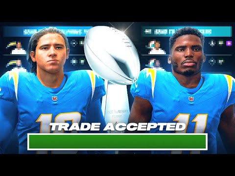 Trading Until The Los Angeles Chargers Win A Super Bowl in Madden 24