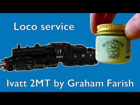 Servicing the Graham Farish Ivatt 2MT model train