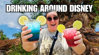 HOT TAKE: THIS IS THE BEST DISNEY WORLD PARK TO DRINK IN | Animal Kingdom Bar Hopping